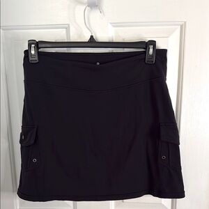 Athleta Women’s Black Skort with with Side Pockets Size M Sporty,Athleisure